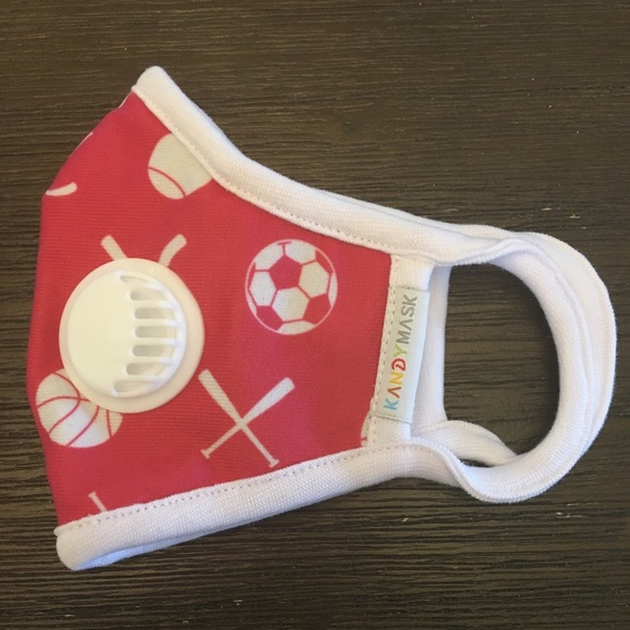 KandyMask N99 Sporty Pink Face Mask - Picture 5 of 9